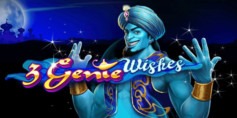 3 Genie Wishes slot logo