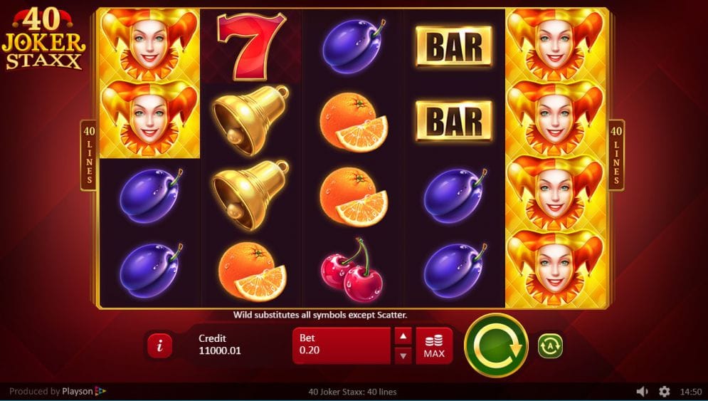 40 Joker Staxx Free Slots