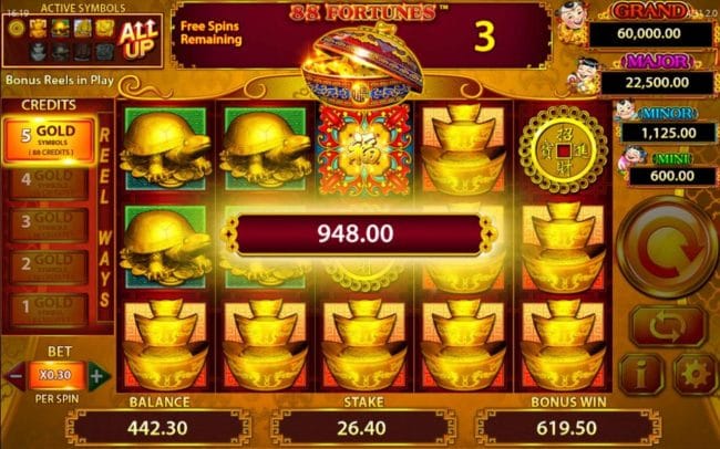 88 Fortunes Free Slots