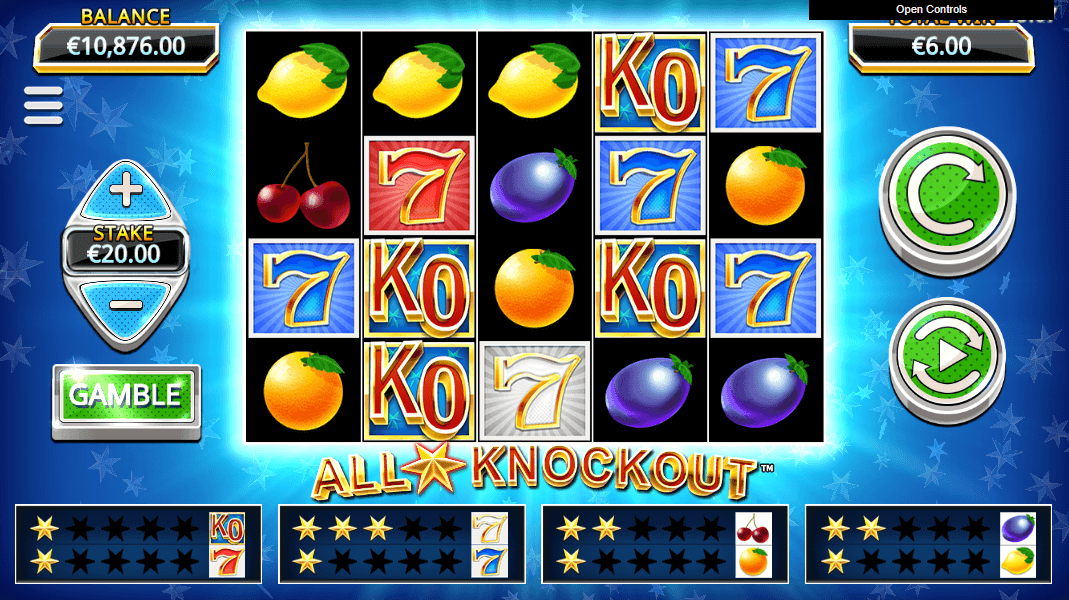 All Star Knockout Slots Game