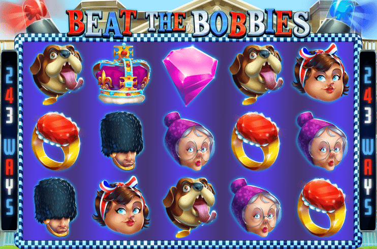 Beat the Bobbies Jackpot Slots Game