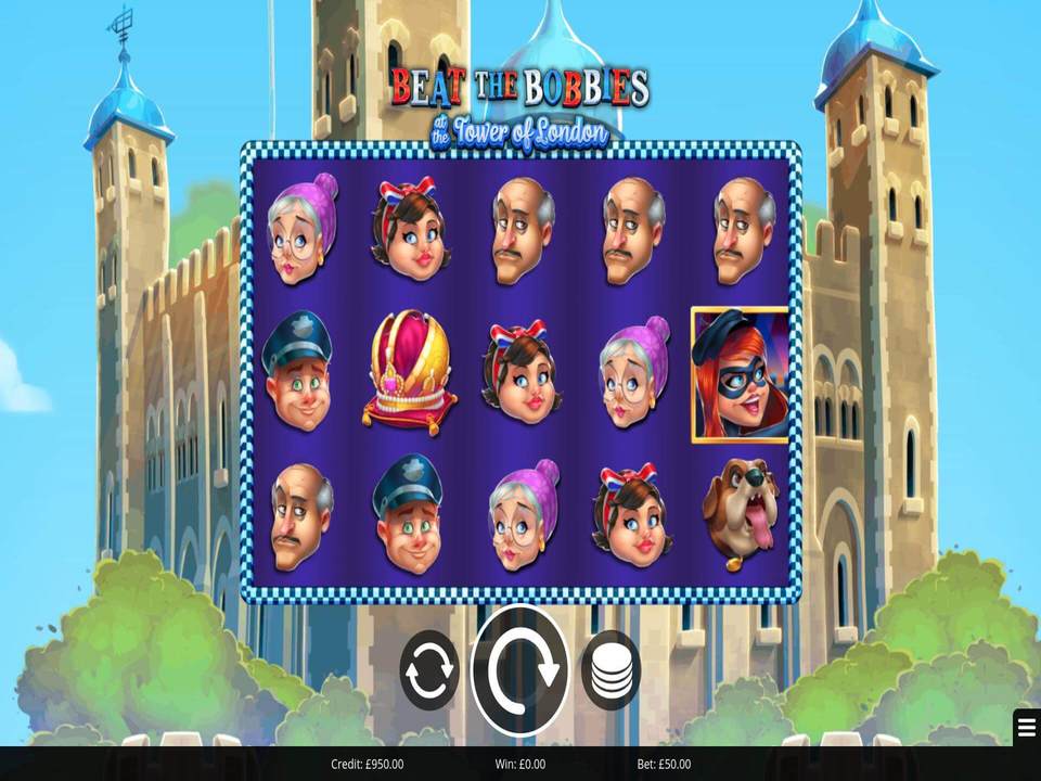 Beat the Bobbies Tower of London Slots Online