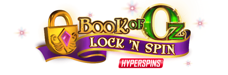 Book of Oz Lock ‘N Spin Slot Logo Slots Racer