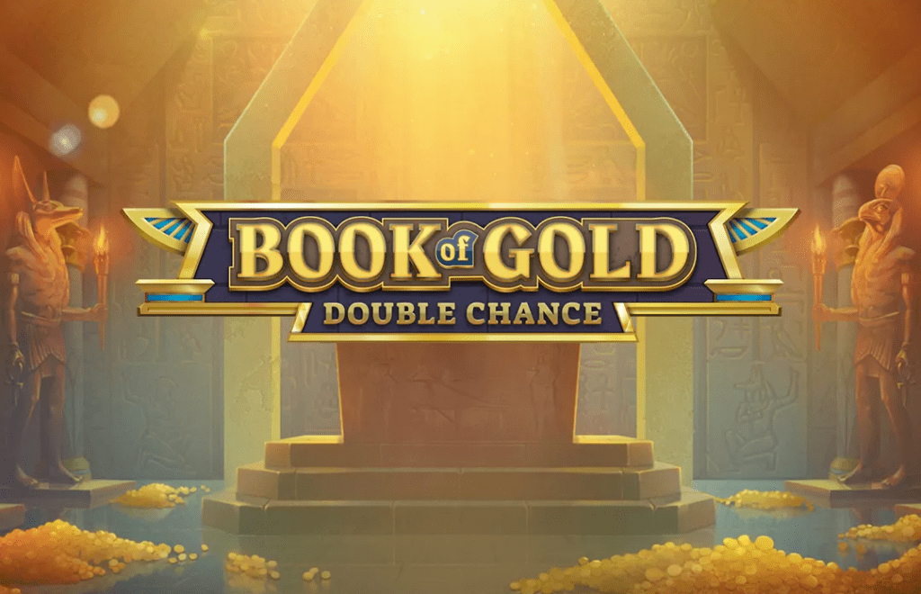 Book of Gold: Double Chance Slot Logo Slots Racer