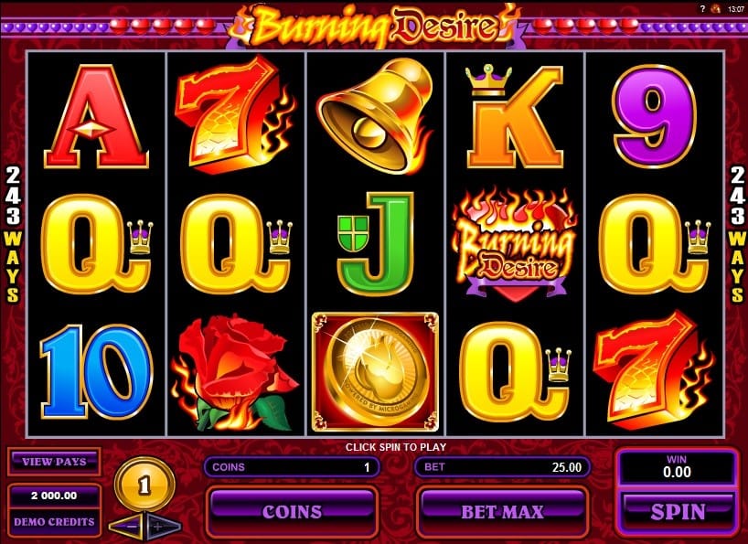 Burning Desire Slot Game