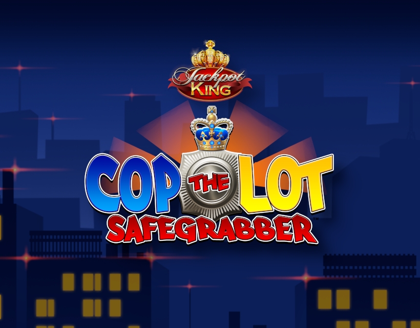 Cop the Lot Jackpot King Logo SlotsRacer