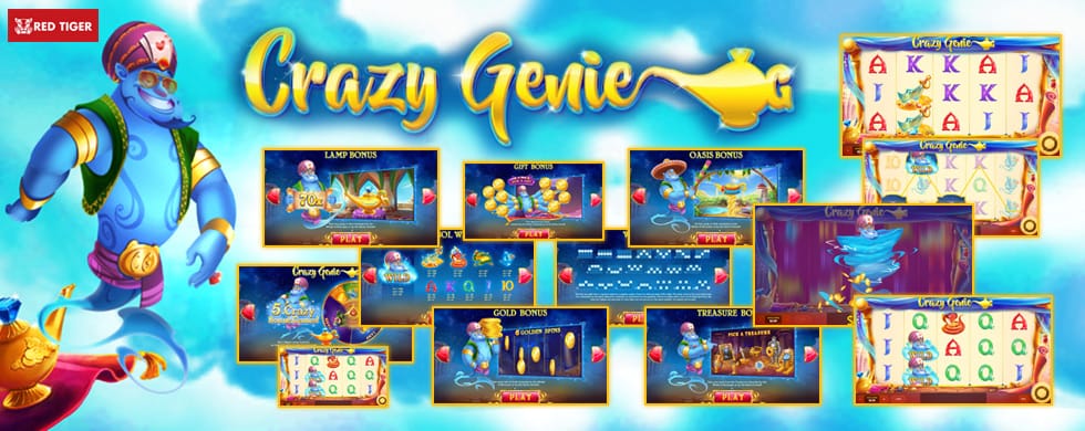 Crazy Genie Slots Features