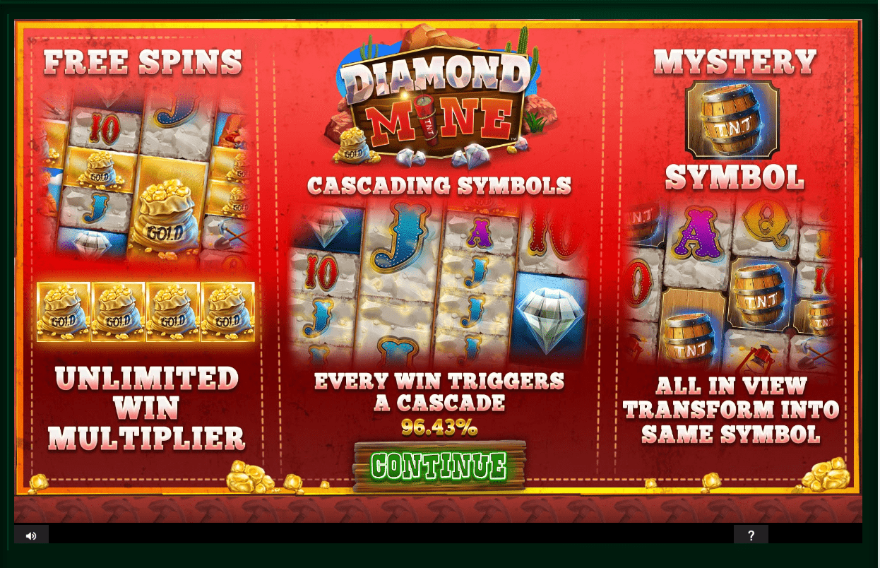 Diamond Mine Video Slots