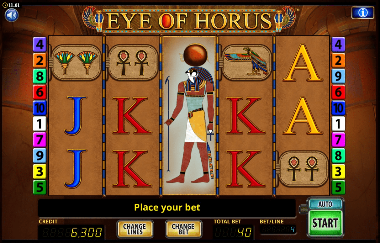 Eye of Horus Slots Online