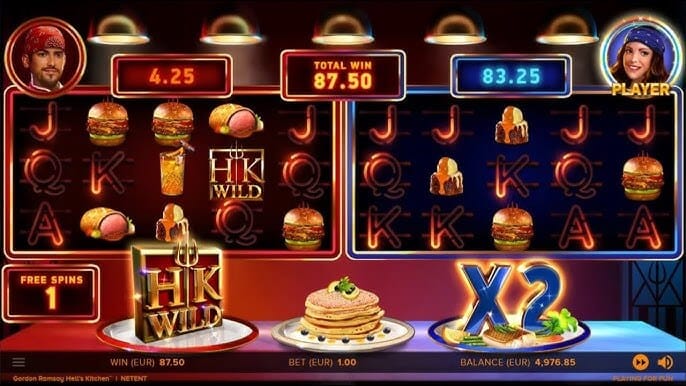 Gordon Ramsay Hells Kitchen Slot Win