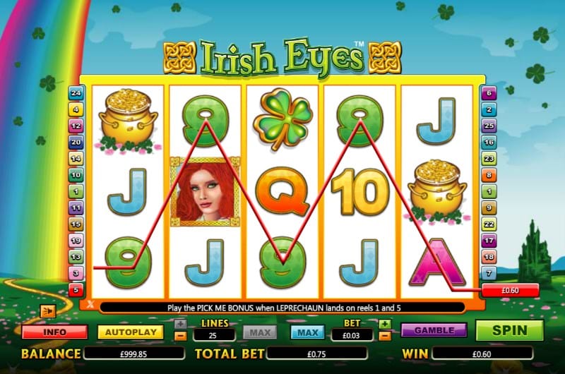 Irish Eyes Slot Online