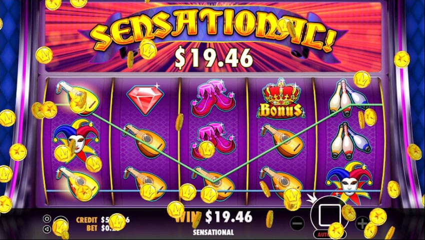 Joker’s Jewels Slot Win