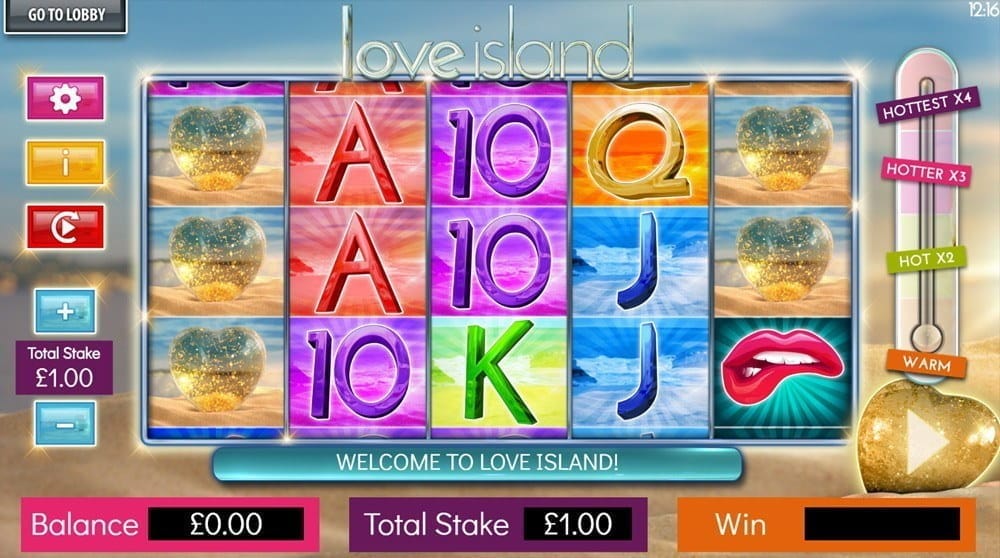 Love Island Review Slot Gameplay