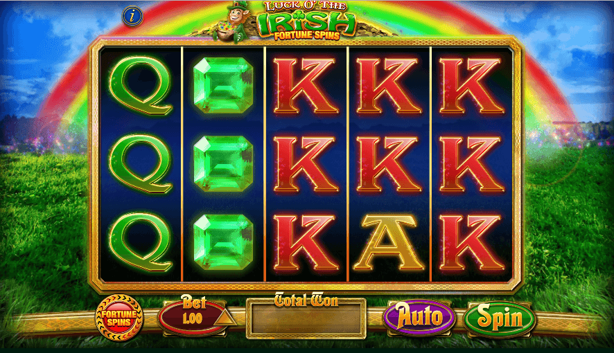 Lucky Irish slot gameplay