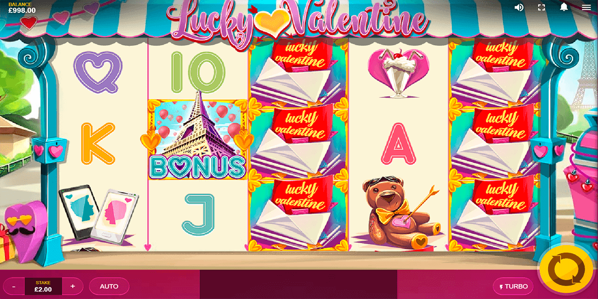 Lucky Valentine Slot Gameplay