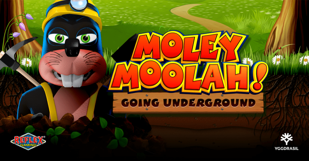 Moley Moolah Slot Logo Slots Racer