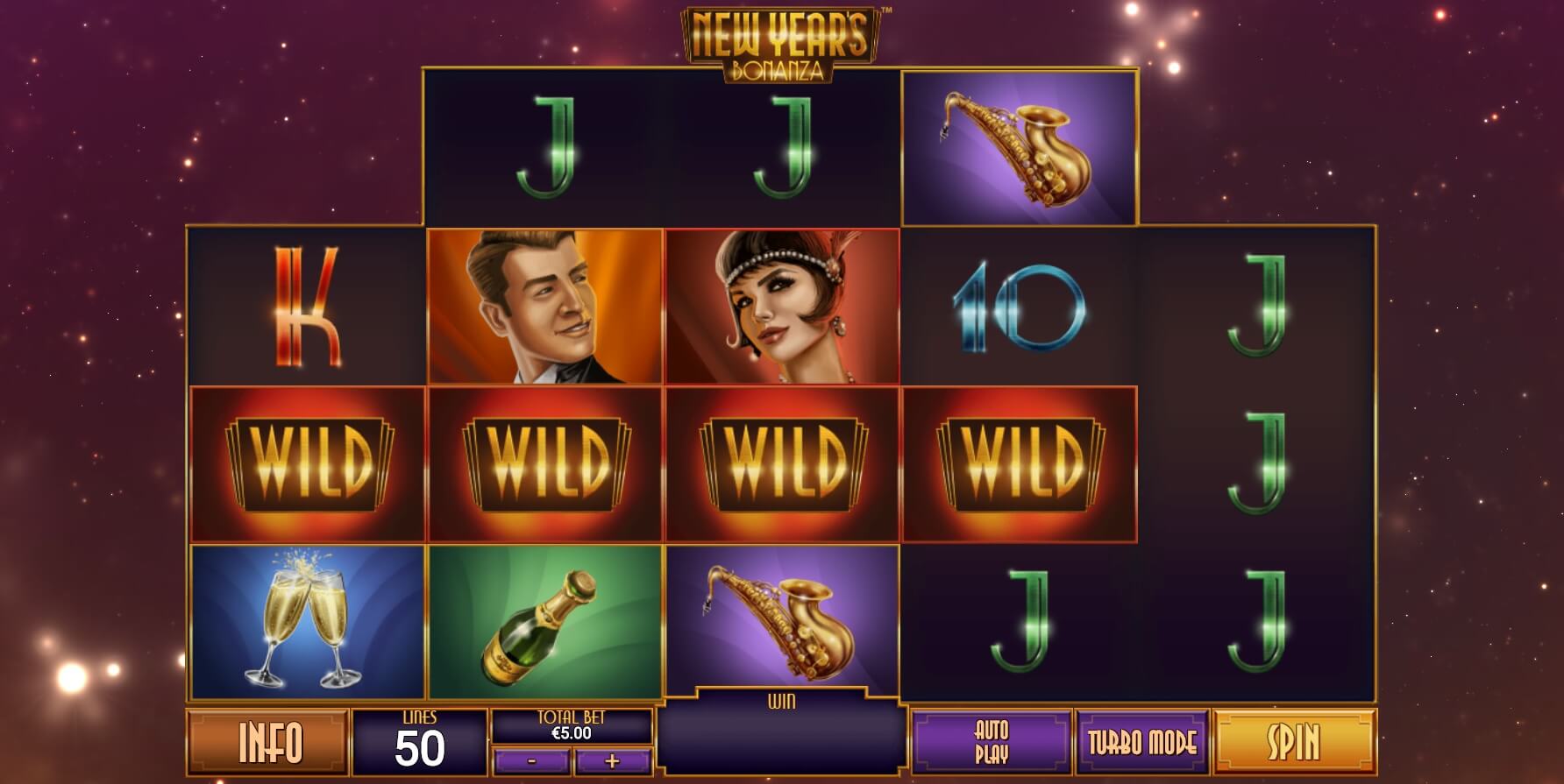 New Year’s Bonanza Slot Gameplay