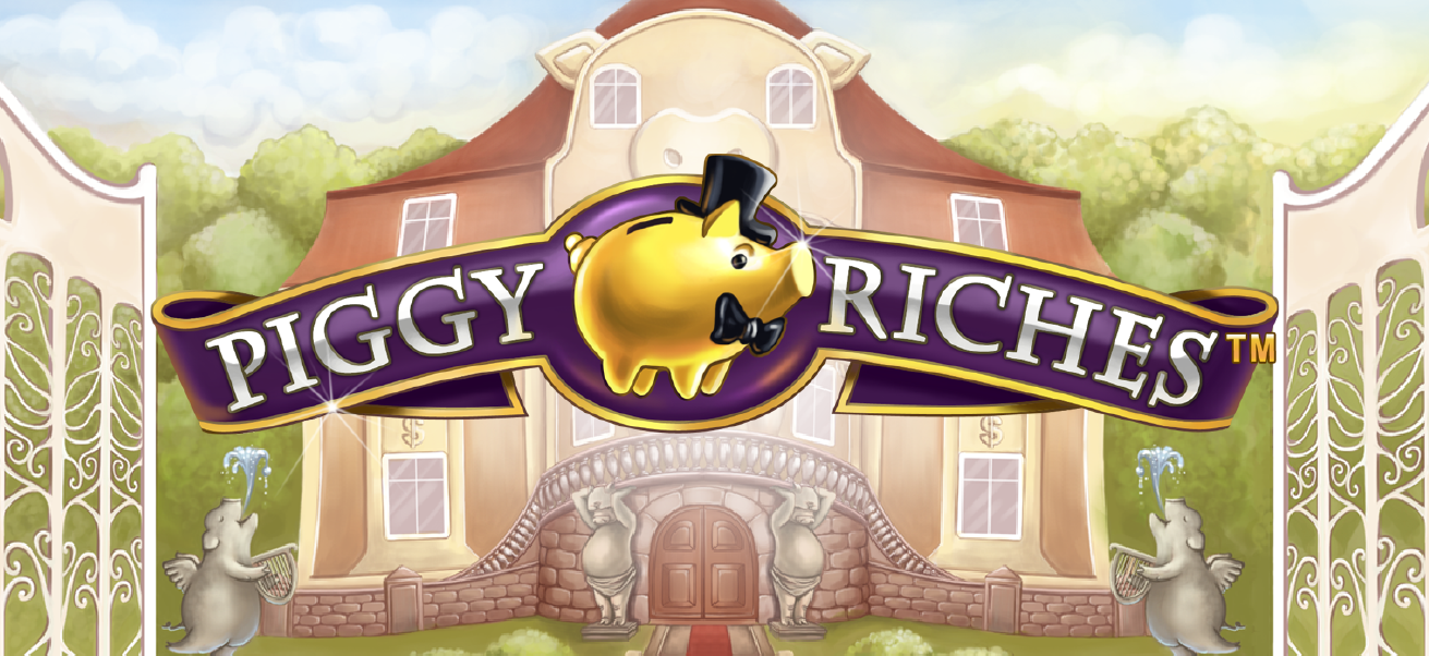 Piggy Riches Slot Logo Slots Racer