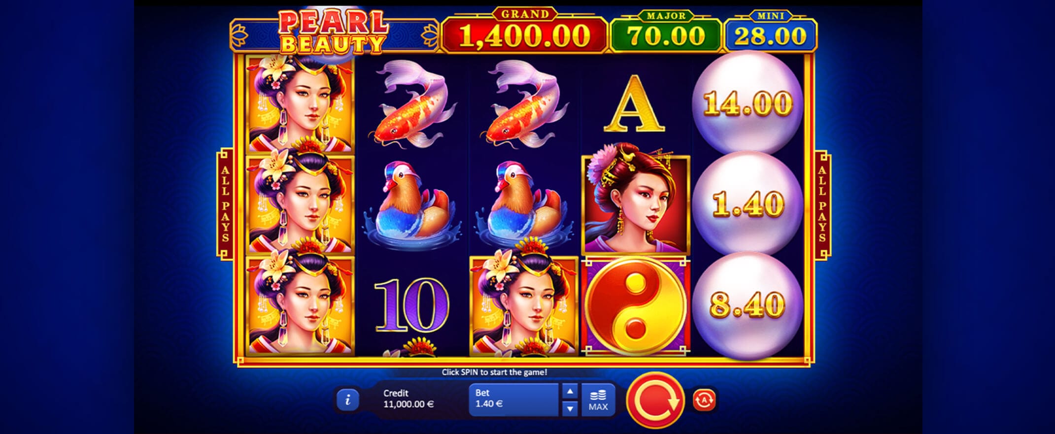 Pearl Beauty Slot Online