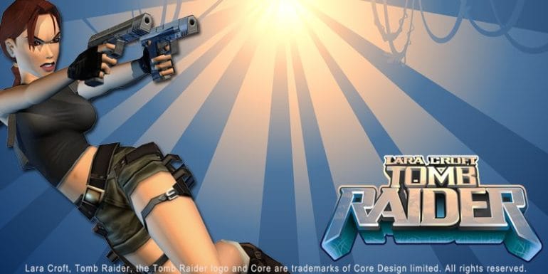 Tomb Raider Online Slot Logo