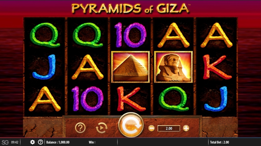 Pyramids of Giza Slot Reels