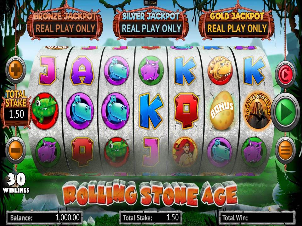 Rolling Stone Age Slots Game