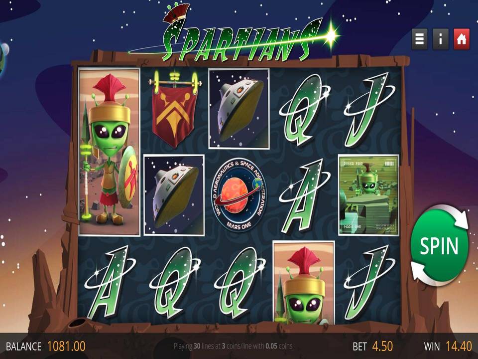 Spartians Slots Game