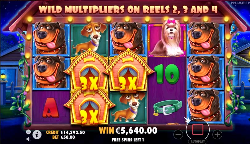 The Dog House Slots Reels