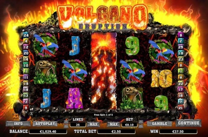 Volcano Eruption Slot Online