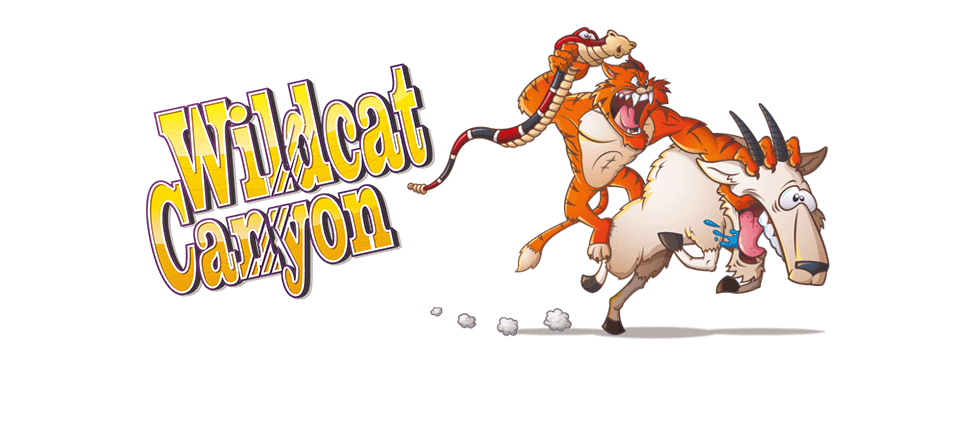 Wildcat Canyon Slot Logo Slots Racer