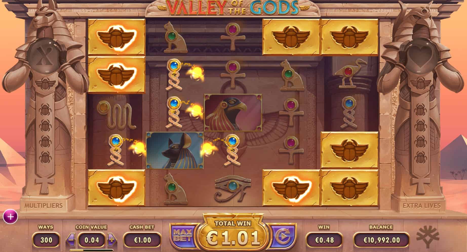 Valley of the Gods Slots Game