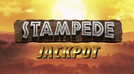 Stampede Jackpot Slot Logo Slots Racer