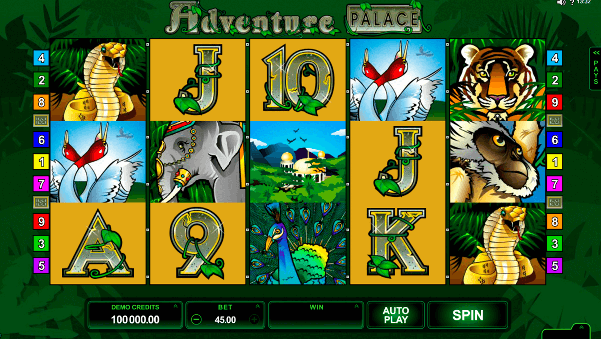 Adventure Palace Free Slots