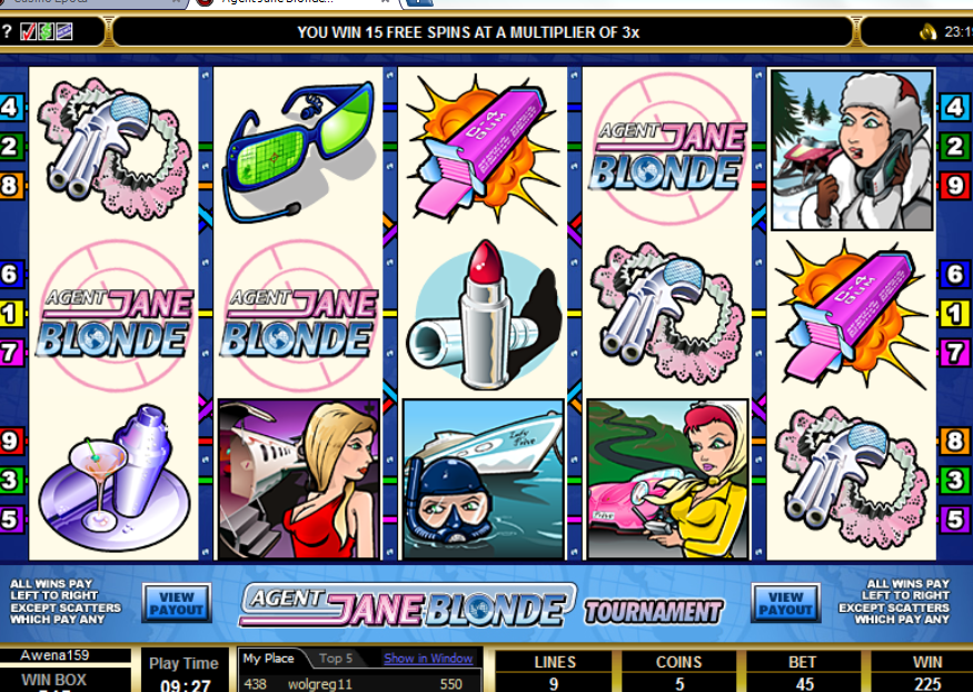 Jane Blonde Slot Game
