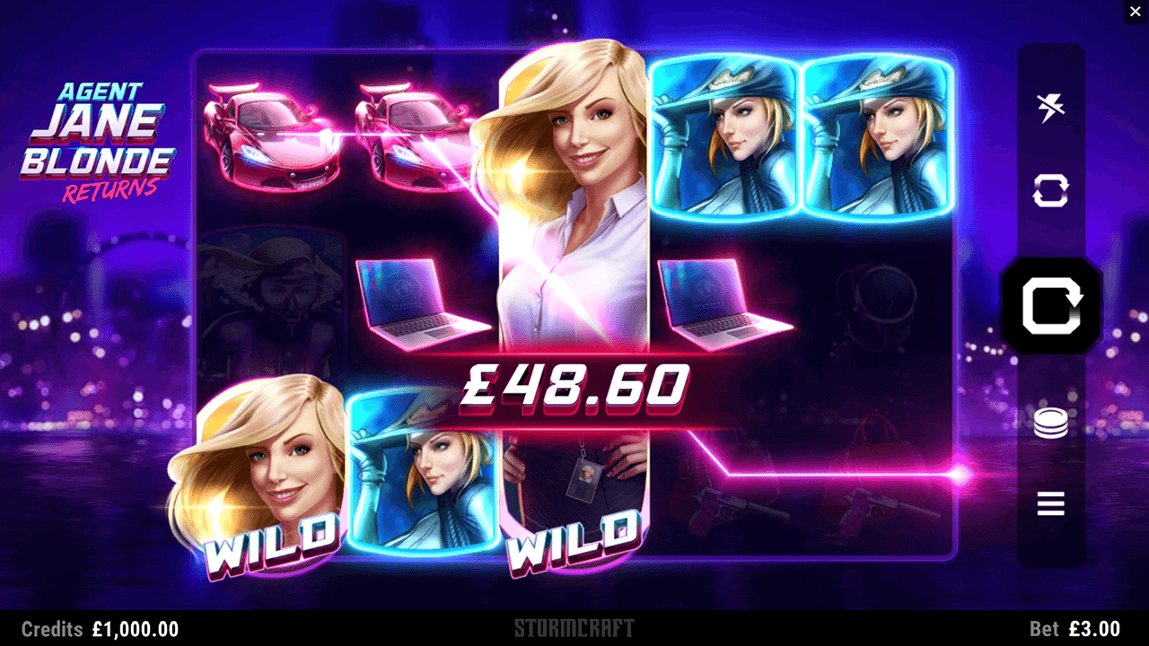 Agent Jane Blonde Returns Slots Online