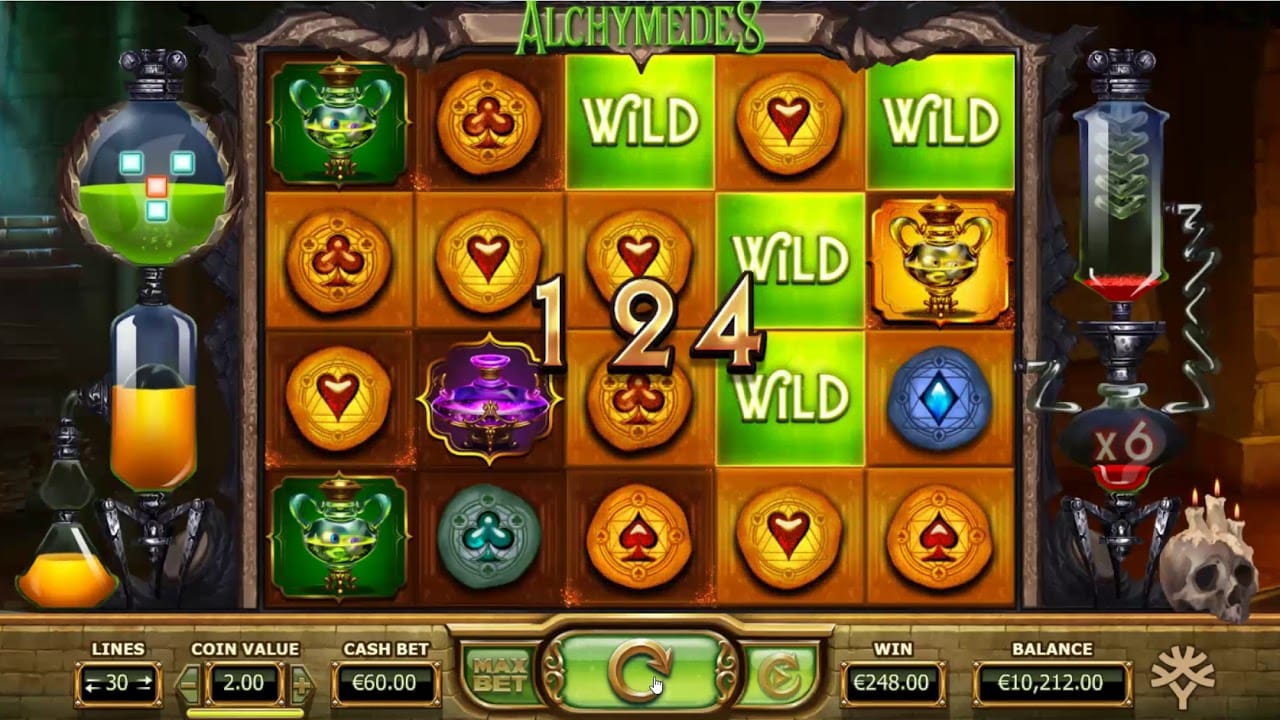 Alchymedes Slot Game