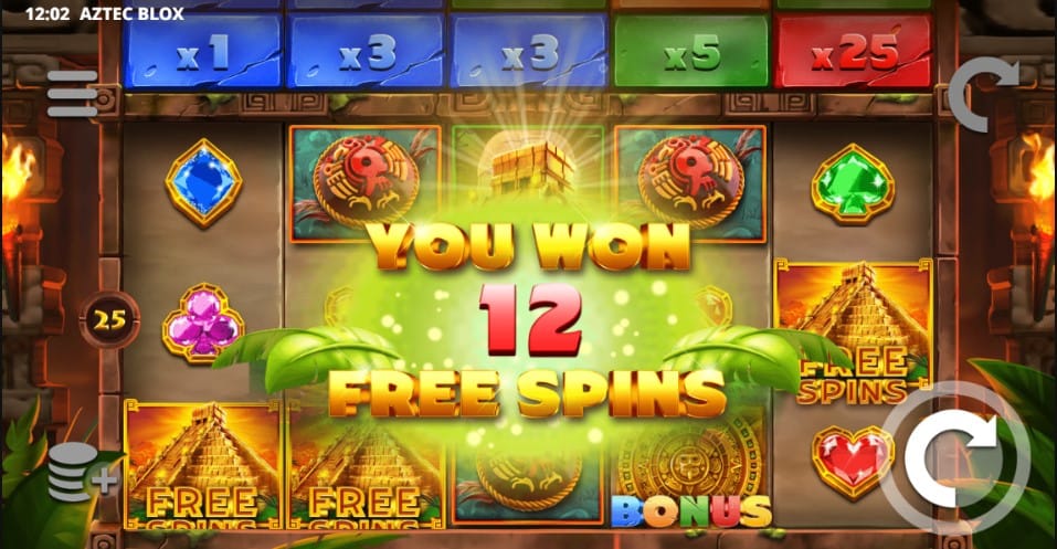 Play Aztec Blox Slot Big Win