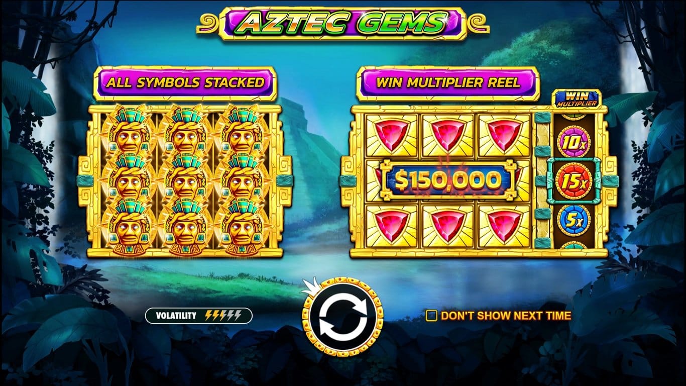 Aztec Gems Deluxe Slot Online