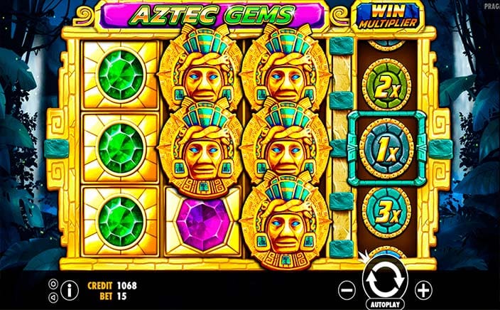 Aztec Gems Deluxe Free Slots