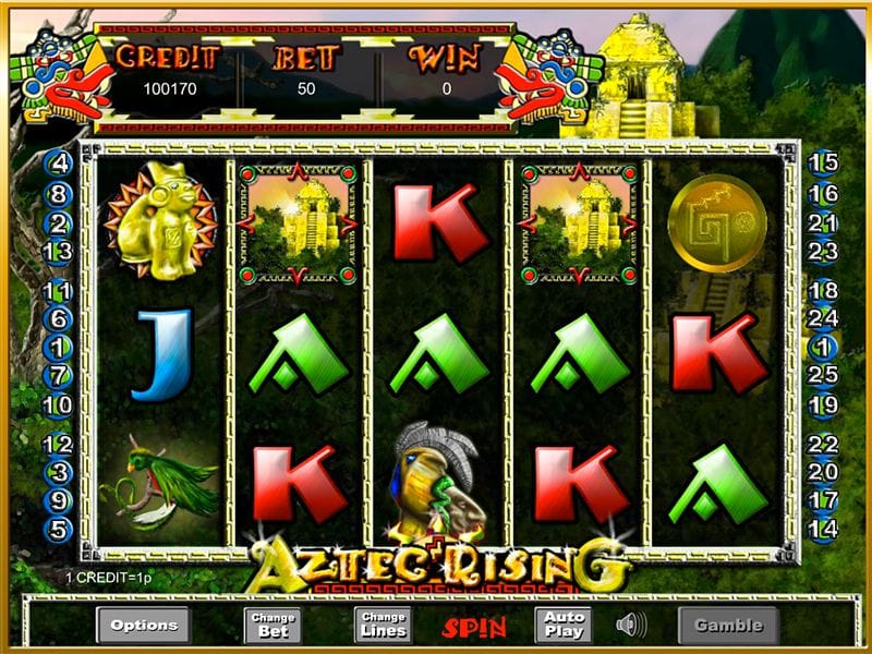 Aztec Rising Slots Casino