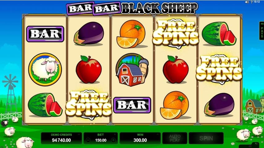 Bar Bar Black Sheep Casino Game Play