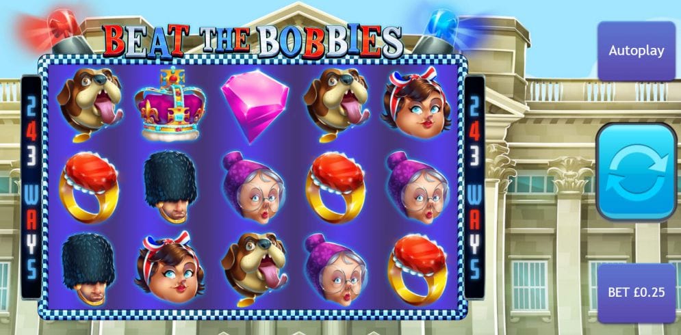 Beat the Bobbies Slots Game