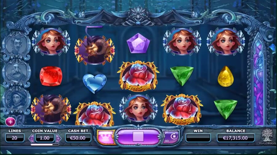 Beauty and the Beast Slots UK