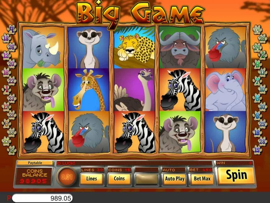 Big Game Slots Game