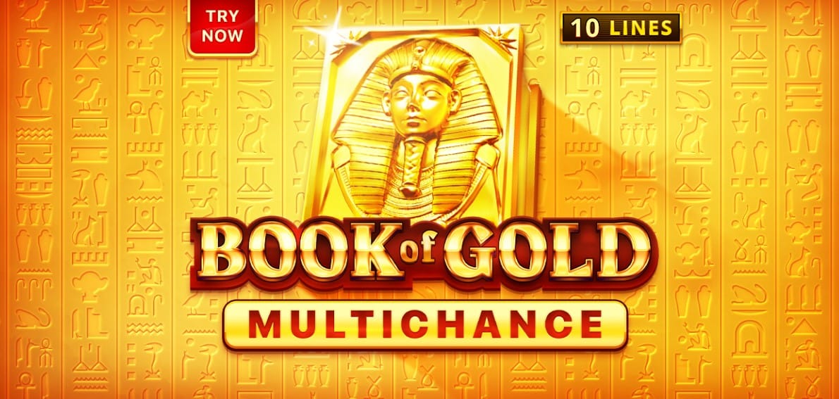 Book of Gold Multichance Slot Logo Slots Racer