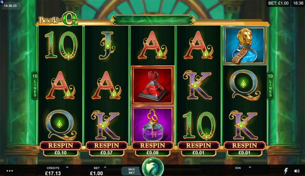 Book of Oz Slots Online