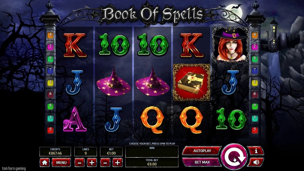 Book of Spells Casino Games