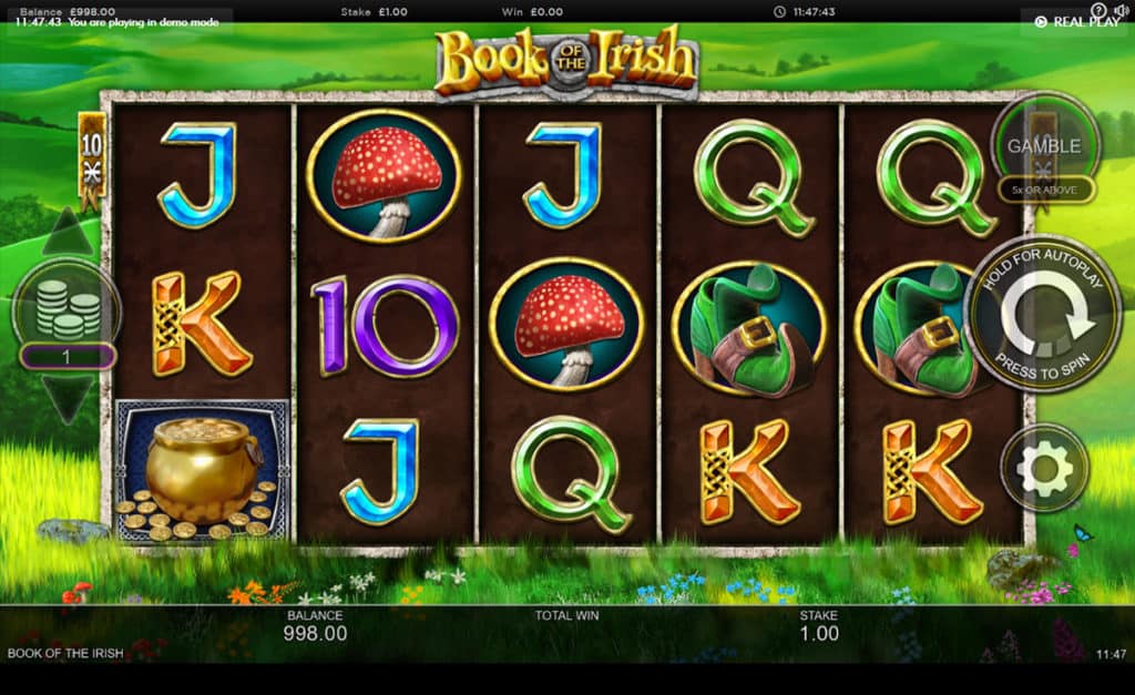 Book of the Irish Slot Online