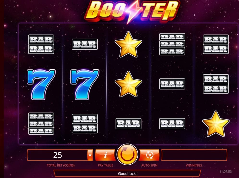 Booster Slot Logo Slot Gameplay