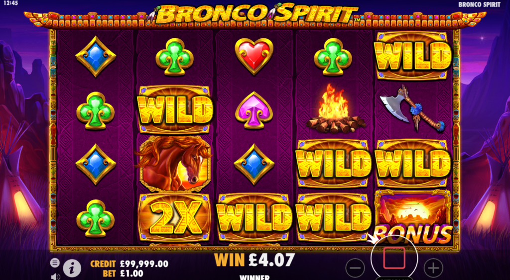 Bronco Spirit Slot Wild